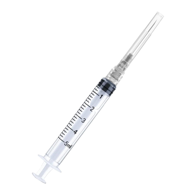 100p 5ml Syringe With Needle