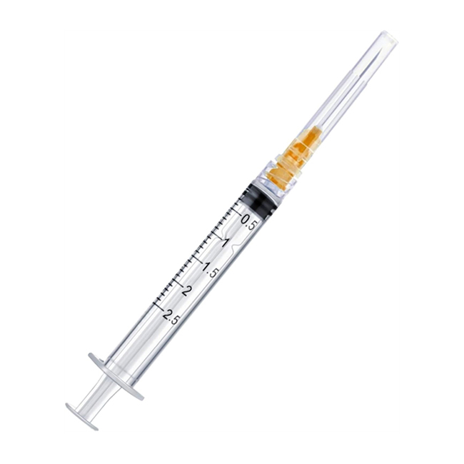 100p 2.5ml Syringe With Needle